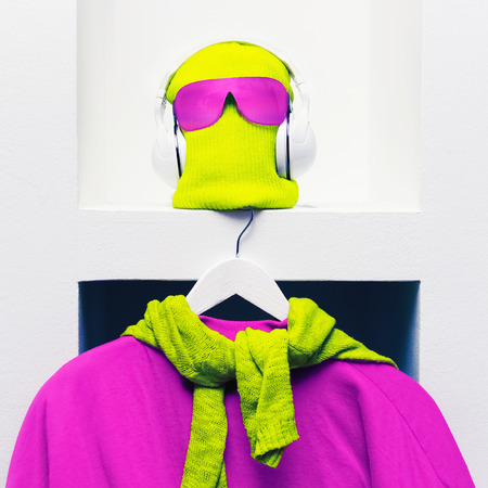 Extreme sports fashion accessories. の写真素材