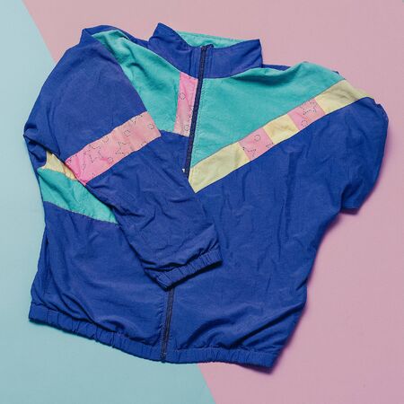 Skateboard jacket. Urban Sports Vanilla style.の写真素材