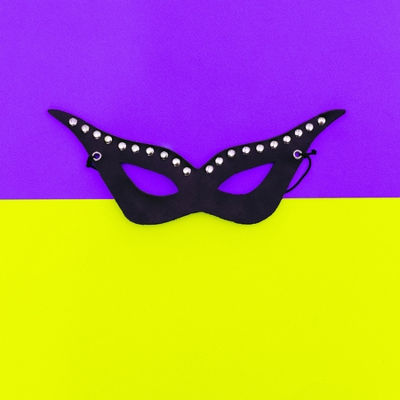 Fashion Masquerade Mask. minimal styleの写真素材