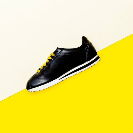 Shoes, Sneakers Minimal Fashion Design Urban Styleの写真素材