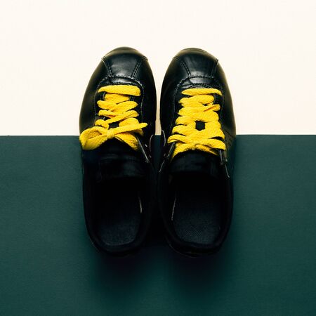 Sneakers, Urban Style fashion Minimal Designの写真素材