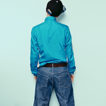 Trendy Urban Outfit Tomboy girl jeans style cap