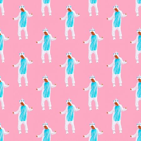 Seamless pattern. Use for t-shirt, greeting cards, wrapping paper, posters, fabric print.の写真素材