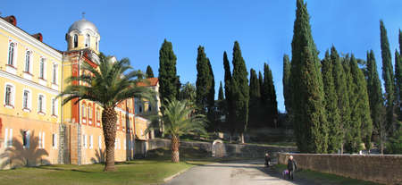 palmers line on the monastery roadの写真素材