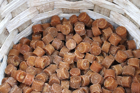 Thailand tradition sugar from sugarcaneの写真素材