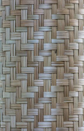 Close up  handicraft  folk mats, Chanthaburi ,Thailand.