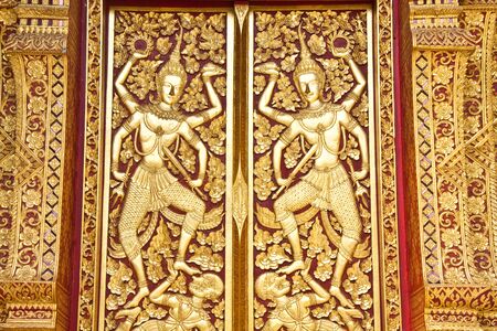 Beautiful sculptures in Thailandの写真素材