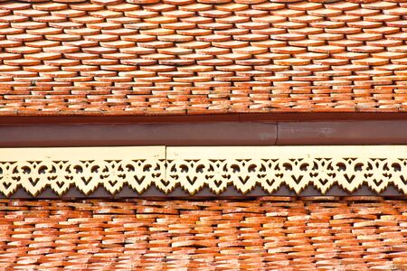  Roof tiles made from clay