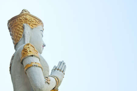 Beautiful sculptures in Thailandの写真素材