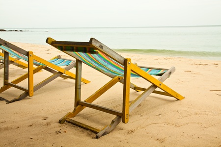 Couch at the Thai beach holiday