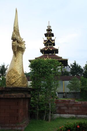 Beautiful sculptures in Thailandの写真素材