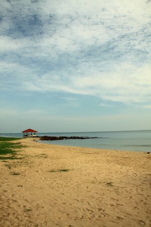 Thai seaside atmosphere during the dayの写真素材