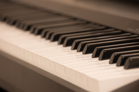 Piano keys.の写真素材