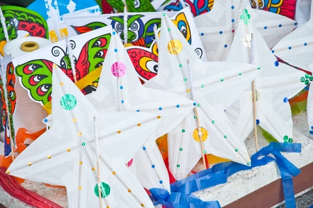 Thai kitesの写真素材