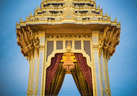 The Royal Cremation Ceremony of His Majesty King Bhumibol Adulyadej to open to public in Sanam Luang Bangkok, Thailand - November 28, 2017のeditorial素材