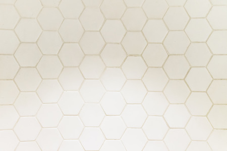 Hexagonal tiles wall pattern, Backgroundsの写真素材