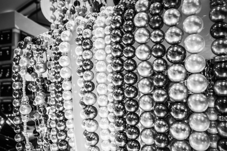 Group of pearls pattern, Backgroundsの写真素材