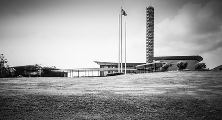 Building on the hill at Chanthaburi, Thailand, January 13, 2018のeditorial素材