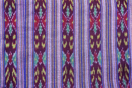 The detail of Thai fabrics unique style