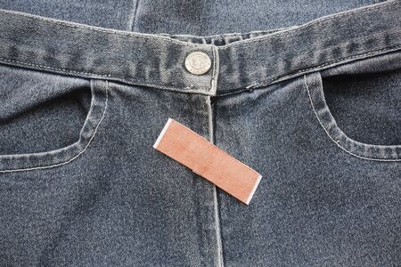 Plaster over the old jean
