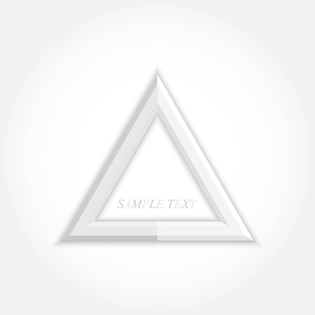 3d abstract background and triangle icon design, vector のイラスト素材