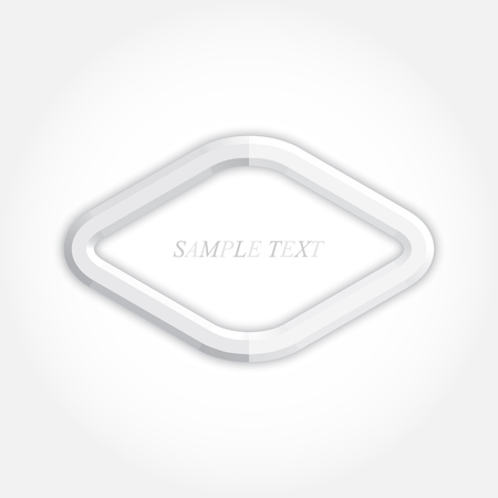 3d abstract background and rectangular icon design, vector のイラスト素材