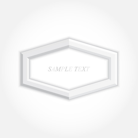 3d abstract background and hexagon icon designのイラスト素材
