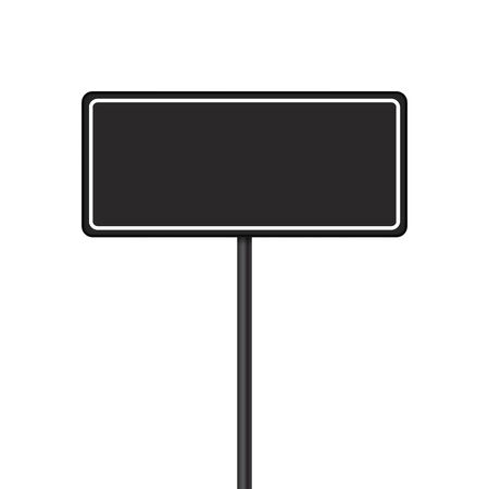 Vector set of signpost on isolated white backgroundのイラスト素材