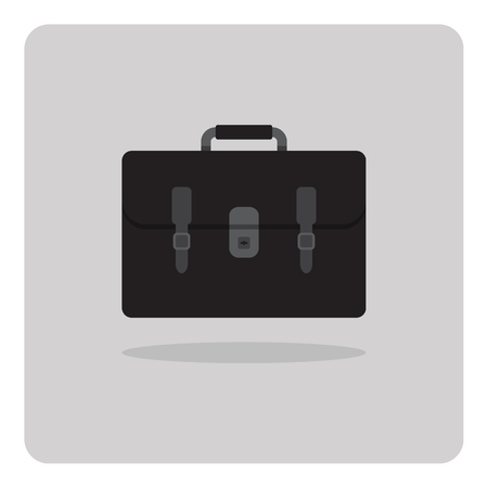 Vector of flat icon, school bag on isolated backgroundのイラスト素材