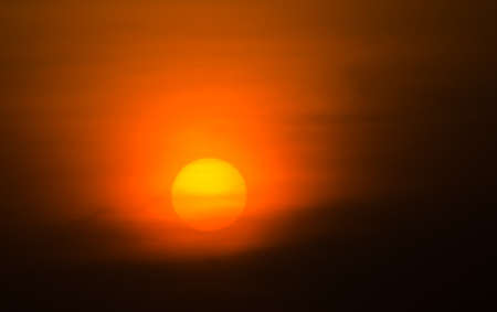 Sky and sunの写真素材