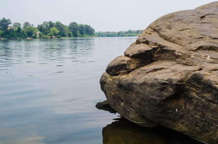 Water rapids Thailandの写真素材
