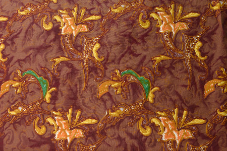 The beautiful of art Malaysian and Indonesian Batik Pattern