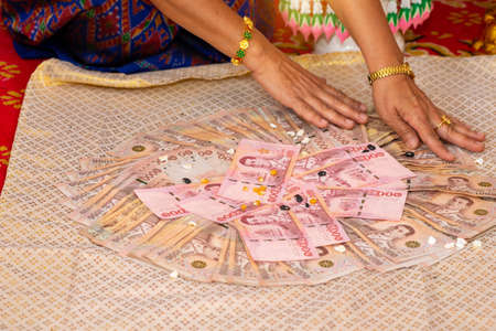 Wedding Dowry, The Dowry Marriage in Thailand, Thailand wedding, ceremony.