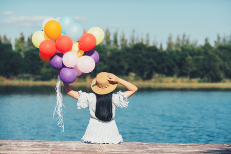 outdoor portrait of a beautiful woman,Travel Conceptの写真素材