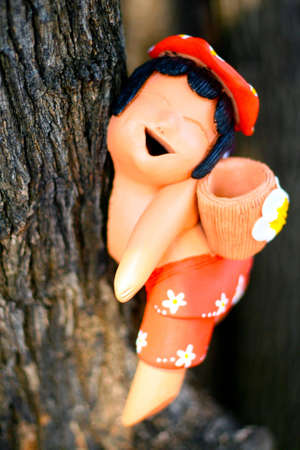 toy girlの写真素材