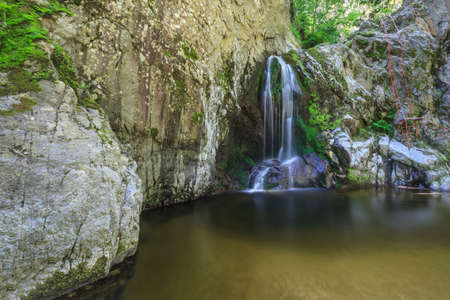 Landscape with Valea lui Stan Gorge in Romania の写真素材