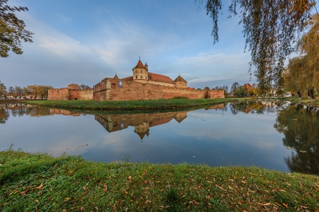 Fagaras Fortress, Transylvania, Romaniaのeditorial素材