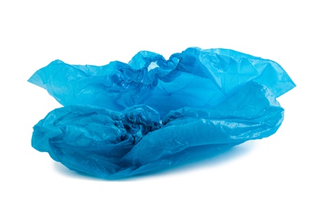 two over shoes isolated on a white backgroundの写真素材