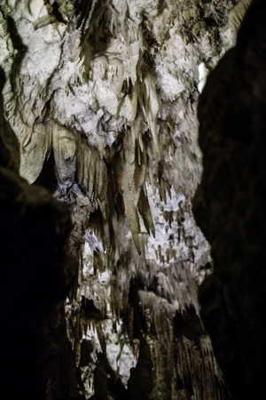 The Castellana Caves are a remarkable karst cave system located in the municipality of Castellana Grotte, Italyの写真素材