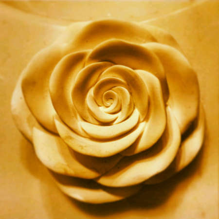 A rose shaped soapの素材
