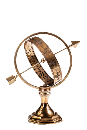 Armillary or ring sundials consist of a system of rings that represent the major circles of the...
