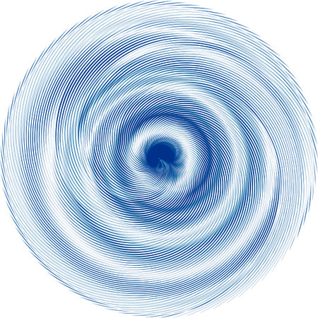 Circular, concentric, radial, radiating lines. Swirl, twirl element