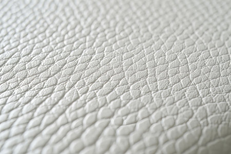 Background texture with a white leather surface. High detailed, subtle coloring, stipple.の素材