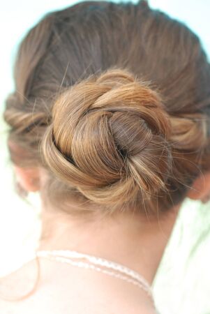 bun hair