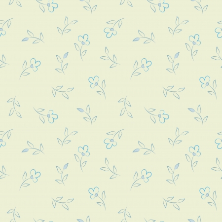 Seamless floral patternのイラスト素材