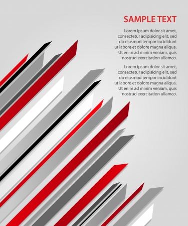 Business background with pointed colored stripesのイラスト素材