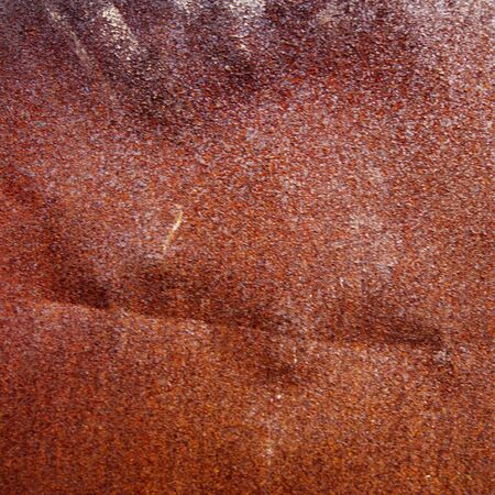 rusty metal plate