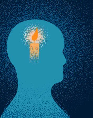 Flame of hopeのイラスト素材