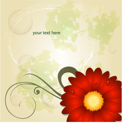 flower background のイラスト素材