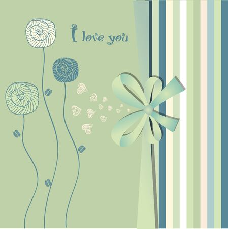 i love you - valentine card のイラスト素材